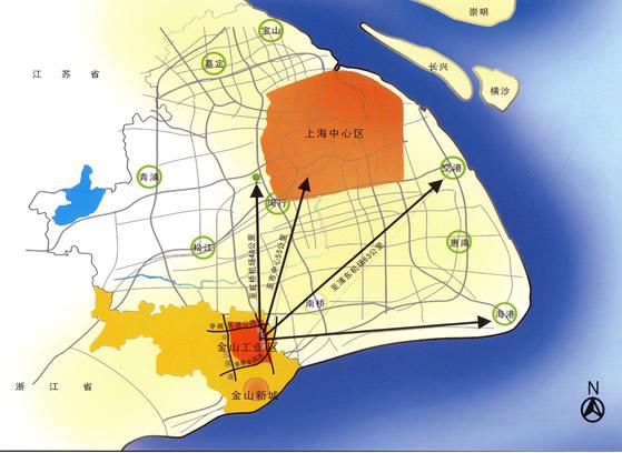 上海市金山工業(yè)區(qū)區(qū)位優(yōu)勢 - 開發(fā)區(qū) -上海招商網(wǎng)