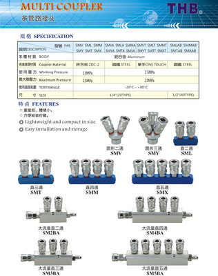 【【質量保證】大流量直通接頭 多管路接頭批發】價格,廠家,圖片,直通、接頭,上海唐頤實業-